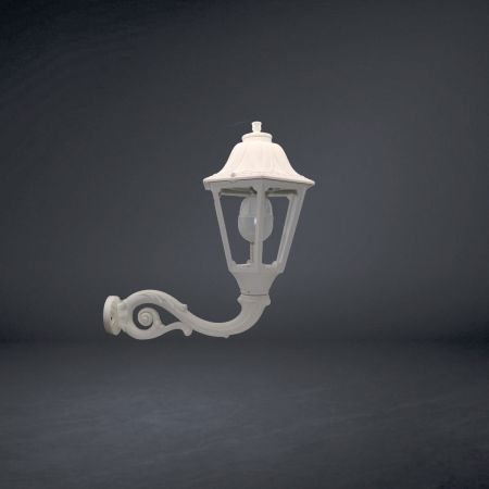Lioa Classic Lantern - Large Lamp- Large Wall Bracket, E27 Base - Plastic