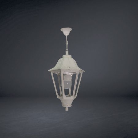 Lioa Classic Lantern - Large Lamp - Roof Hanging Chain, E27 Base - Plastic 