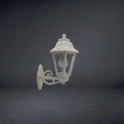 Lioa Classic Lantern - Small Lamp- Small Wall Bracket, E27 Base - Plastic