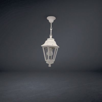 Lioa Classic Lantern - Small Lamp - Roof Hanging Chain, E27 Base - Plastic 