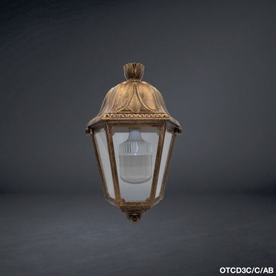 Lioa Classic Half Lantern - Large Lamp - E27 Base - Plastic